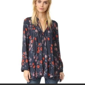 Free People So Fine Smocked Tunic